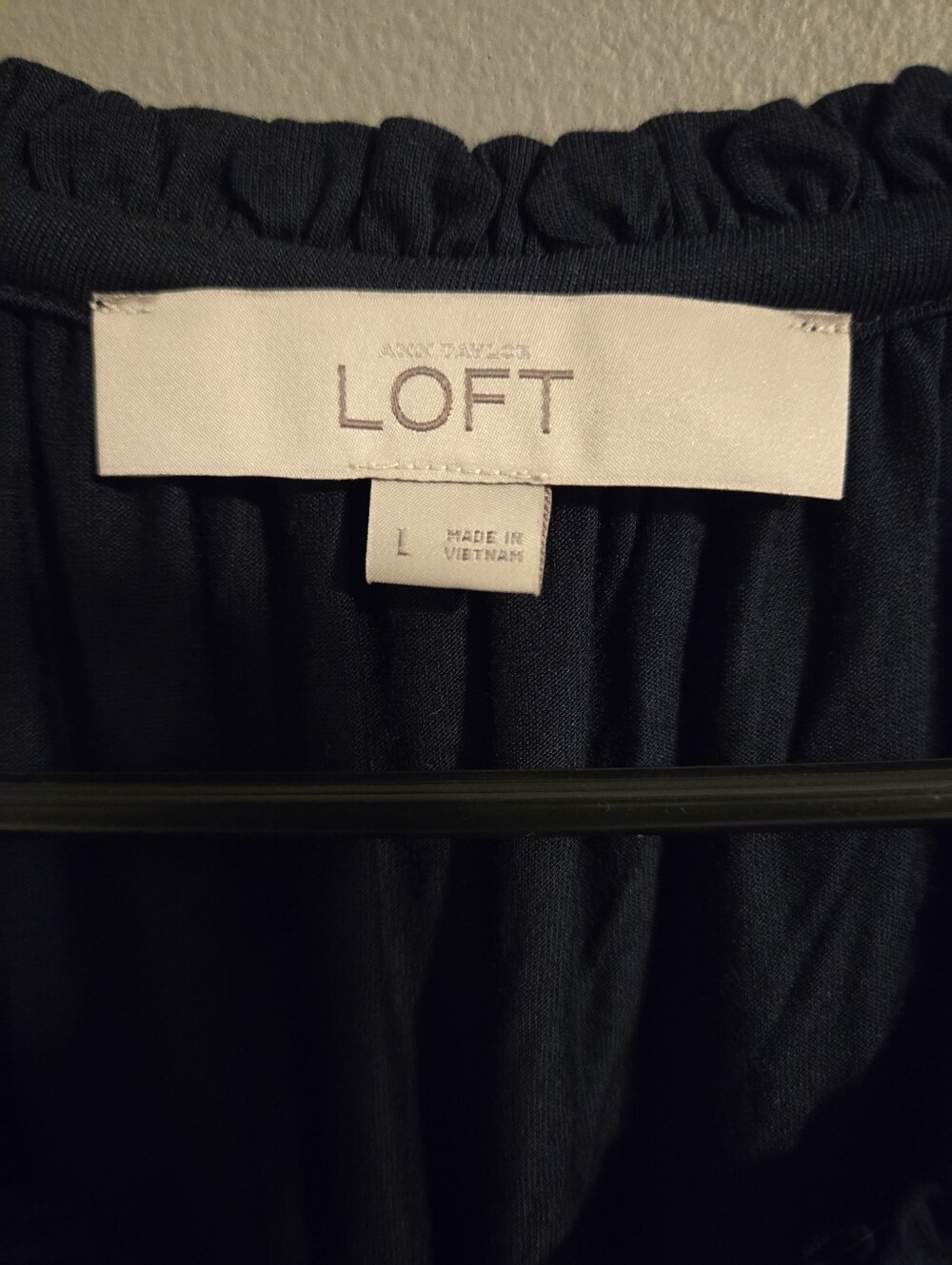Loft Womens Sleeveless Top, 100% Rayon, Nautical, Casual, - Picture 4 of 7